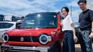 【ハスラー タフワイルド】のご納車、誠におめでとうございます!